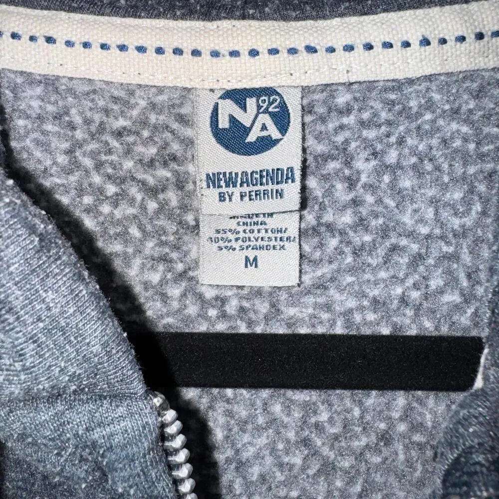 New Agenda Michigan zip up hoodie size medium